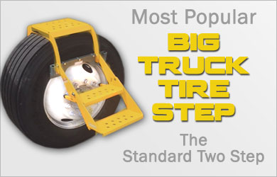 Most Popular Big Truck Tire Step Standard Two Step